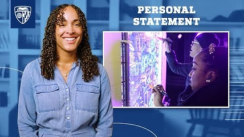 Admissions Tips: Personal Statement