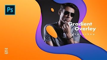 How to Create Gradient Shape for poster design in Photoshop - Photoshop Tutorials
