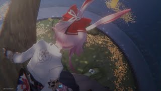 Honkai: Star Rail travel to Arcadia to penacony in wrap train jump cutscence