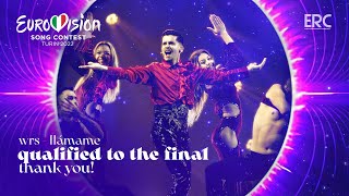 WRS has qualified for the Grand Final of the Eurovision Song Contest 2022! 🇷🇴