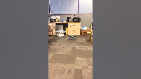 My first indoor drone flight!