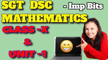 DSC Mathematics | SGT Maths Live Coaching | Class 10 | Real Numbers | For Paper2 BS & PS
