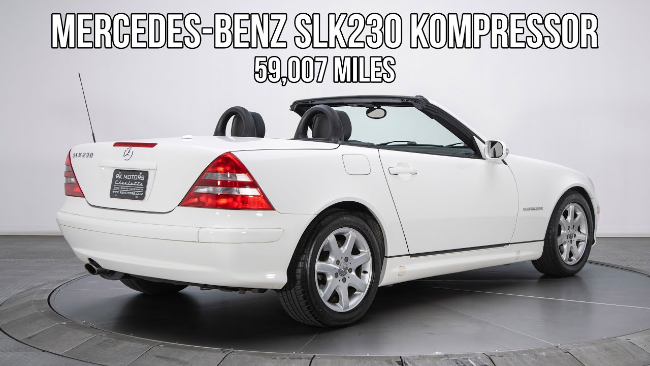 2002 #Mercedes #Benz #SLK230 Kompressor SOLD