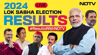 Lok Sabha Election Results 2024 LIVE Updates | Election Results 2024 LIVE | NDTV 24x7 Live TV