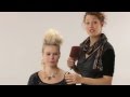 Fauxhawk Updo - Hair Tutorial by Tasha Arnall - Holiday Hair Part 3