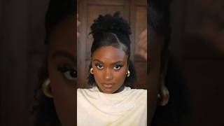 Cute claw clip hairstyle #4chairstyles #naturalhair #protectivestyles #naturalhairstyles