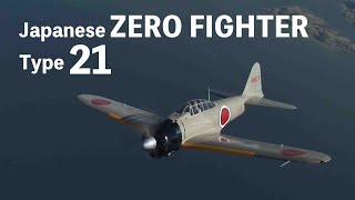 Japanese Zero Fighter Type 21／零戦21の雄姿【Garileo Channel】