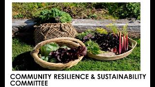 Community Resilience & Sustainability Committee I 20 May 2026
