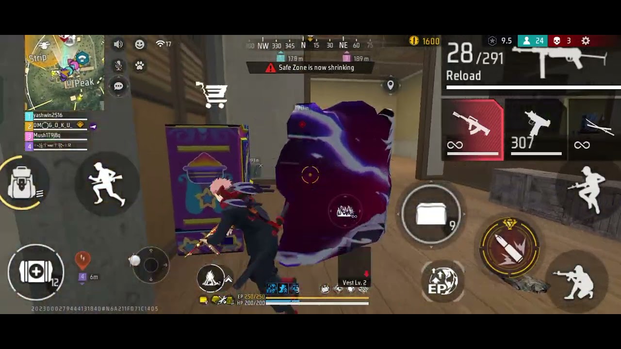 My first BR Rank match #freefire #gokugoku 