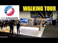 Siggraph 2022 - Show Floor Walkthrough -  Vancouver  - Computer Graphics Convention 4K