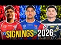 Every Confirmed Player Signing For 2026