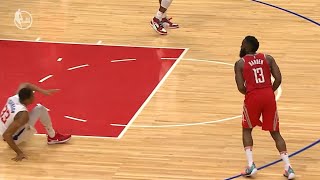 James Harden DISRESPECTS Wesley Johnson