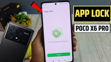 how to lock app in poco x6 pro 5g | poco x6 pro app lock setting kaise kare