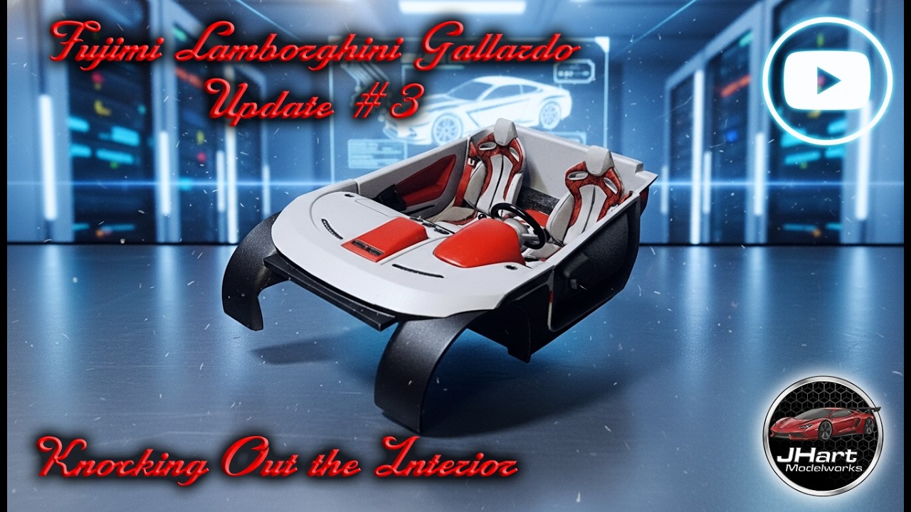 Fujimi - Lamborghini Gallardo - Update 3