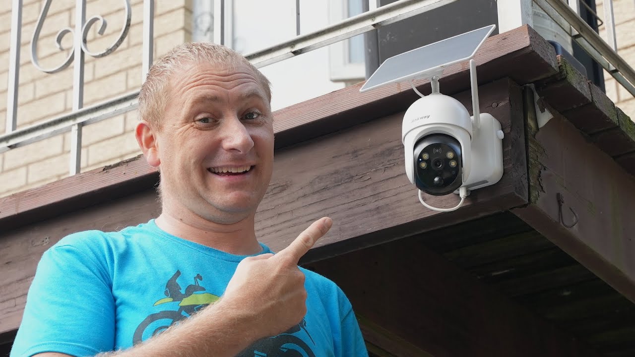 Ankway Wireless Outdoor PTZ Security Camera Review YouTube