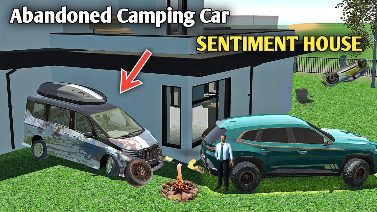 😱I Found This Abandoned Camping Van From This Sentiment house - Car Simulator 2 Renovation Gameplay 