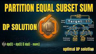 Partition Equal Subset Sum