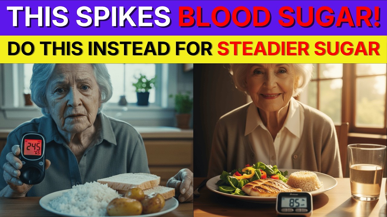 SENIORS, 6 Easy Food Hacks to Help Balance Blood Sugar Quickly | What You Should Know