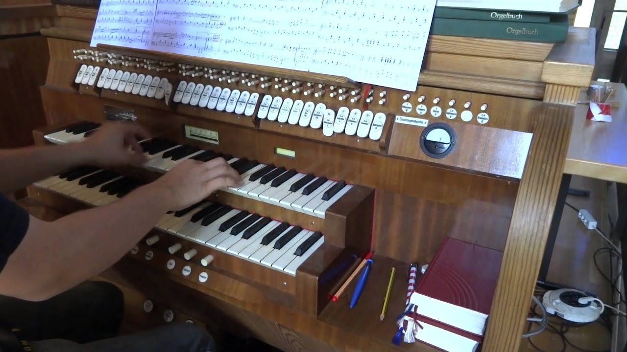 Alte Kameraden - Carl Teike (Marsch auf der Orgel / March on the Organ)