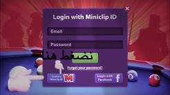 كيف تصنع حساب Login with Miniclip ID