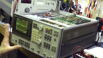 Hp 3562a Digital Signal Analyzer Pt5 conflicting error messages.