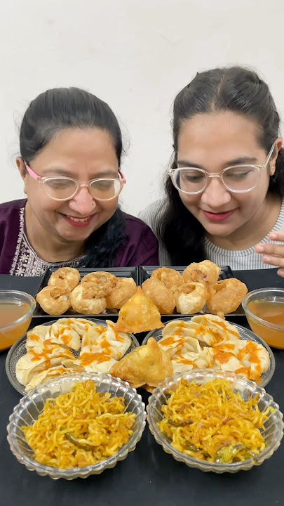 #musufoodie #food #foodchallenge #ytshort #panipuri #momos #maggie #samosa #foodcompetition #ytindia