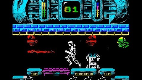 TRANTOR - THE LAST STORMTROOPER 128K (2023 Edition / Music & SFX from CPC) Walkthrough, ZX Spectrum