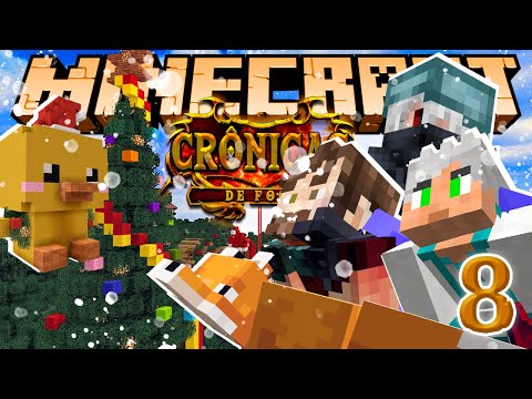 A Incrível Árvore de Natal (ft. @jow) - MINECRAFT CRÔNICAS DE FOGO #8