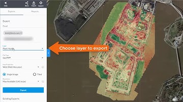 How to export data from DroneDeploy in a format supported by Pointscene