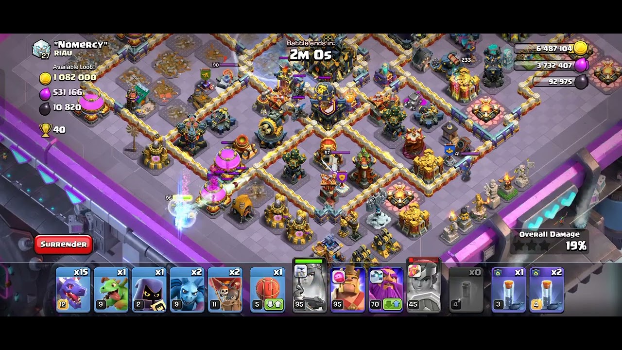 Town hall 17 Best attack