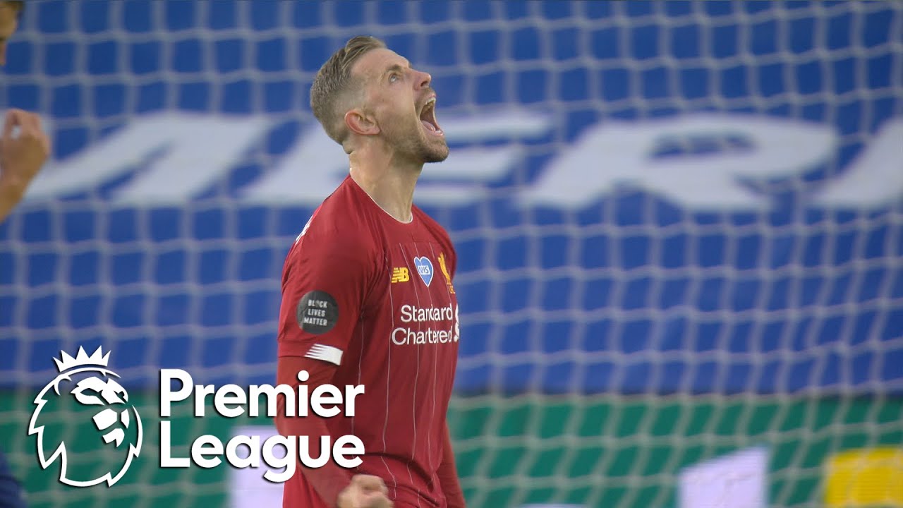 Watch Jordan Henderson Score Liverpool's Opening Goal v Brighton