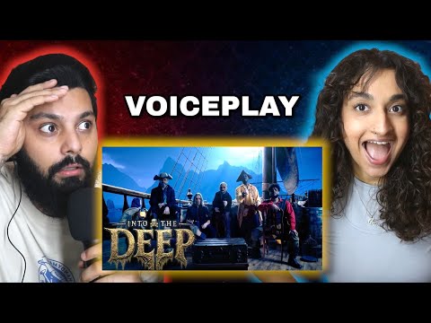 Into The Deep (Official Music Video) VoicePlay ft. J.NONE | Original Sea Shanty | REACTION!