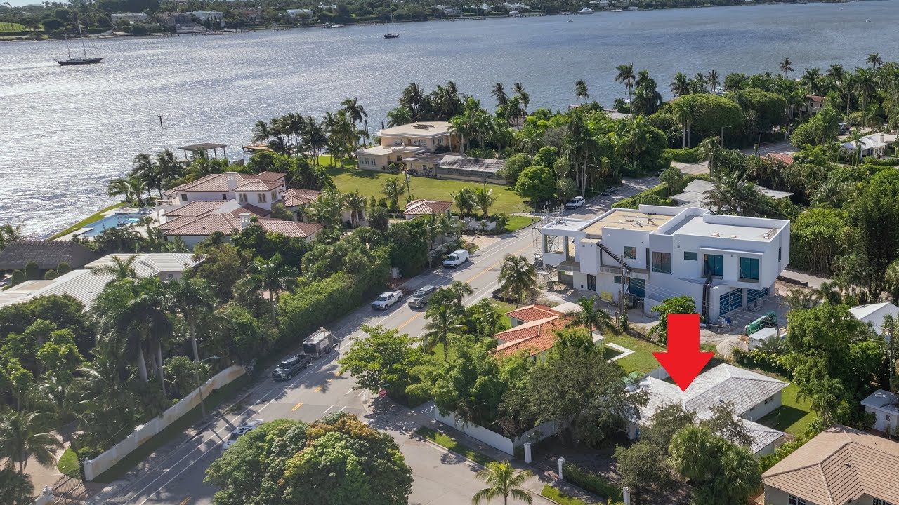 Home For Sale West Palm Beach FL Off of Flagler Dr in Northwood