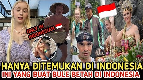 Hanya Ditemukan Di Indonesia 🇮🇩 Ternyata Ini Alasan Utama Bule Betah Tinggal Di Negara Indonesia