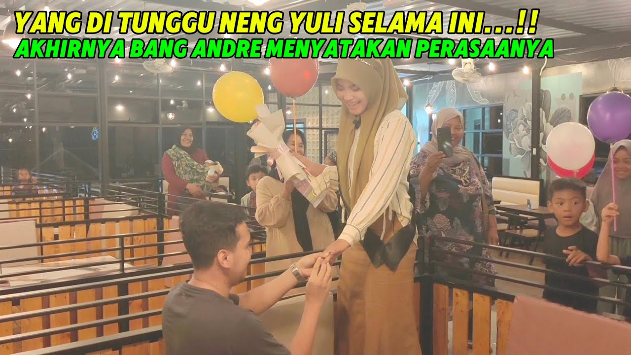 MOMENT YANG DI TUNGGU2 SEMUA ORANG‼️AKHIRNYA MAS ANDRE MENYATAKAN PERASAANYA KE NENG YULI🤩