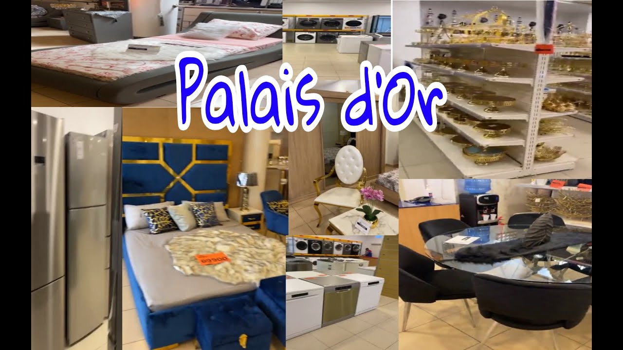 جولة في المركز التجاري باليدور مع الاسعار 💯✅Palais d'Or salon chambre électroménager 2022🛒