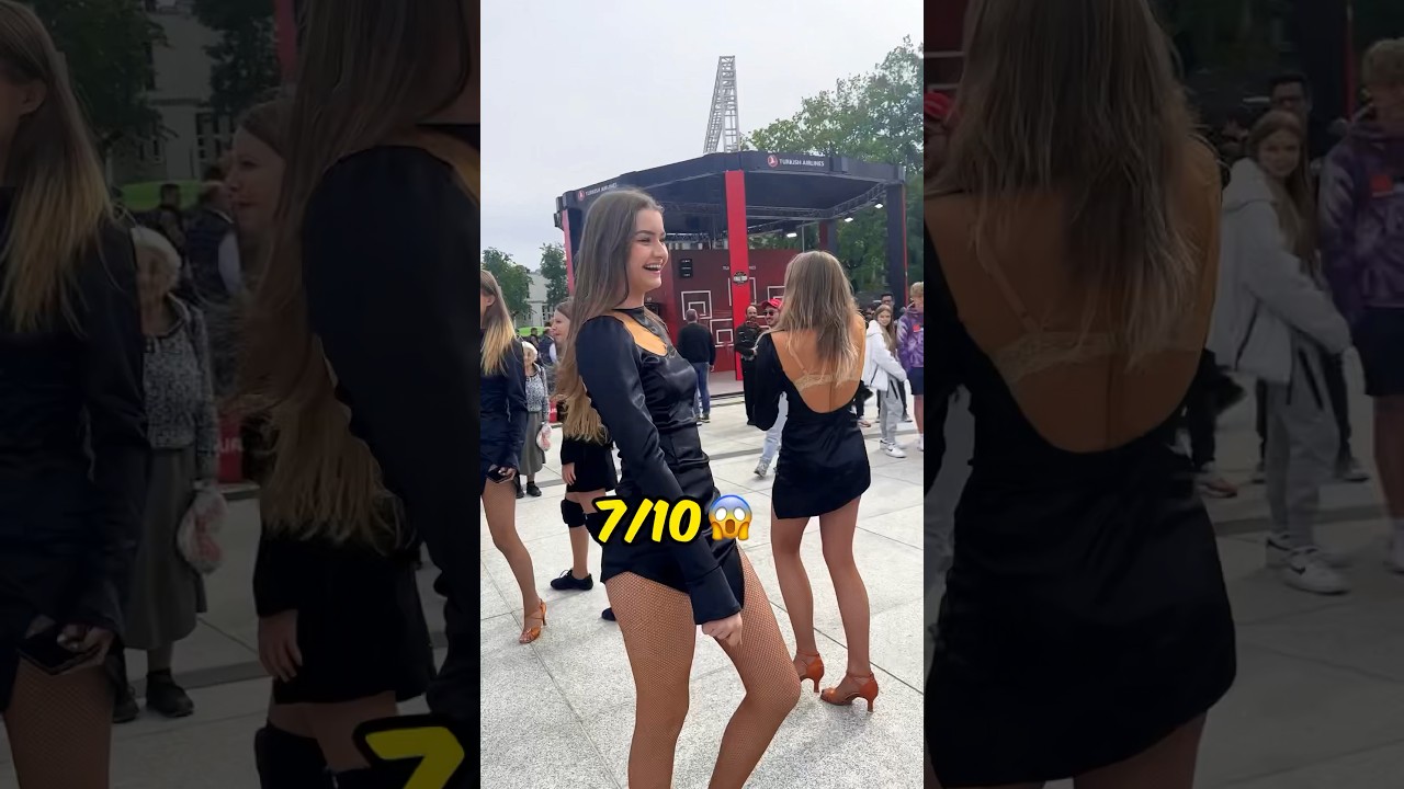 Rating strangers shots 🏀 (craziest dunk Ever￼!) @TurkishAirlines #turkishairlineseuroleague