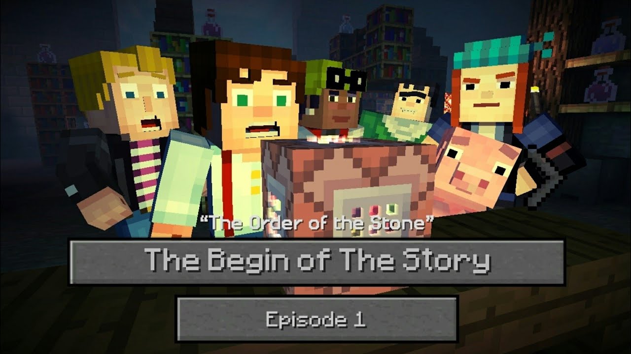 The Begin of The Story - Episode 1 | Minecraft Story Mode - YouTube