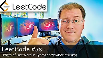 LeetCode - Length of Last Word (#58) in TypeScript/JavaScript