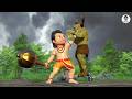 Hanuman au Kaladhemi asura fight scene || Tuan Tuin || Odia 3D cartoon
