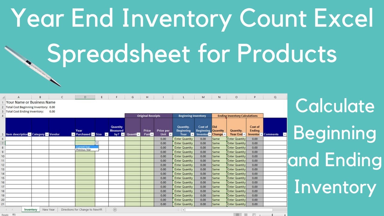 Microsoft Excel Inventory Template from i.ytimg.com