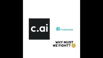 Love hate relationship between moemate and character ai #moemate #aichatbots  #funny #openaichat