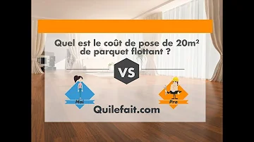 Quel est le prix pour poser du parquet flottant ?