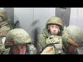 Russian soldiers in elevator, Ukrainians shut off power.