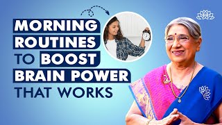 Simple ways to boost your brainpower in the morning| How to Improve memory/focus| Brain exercises