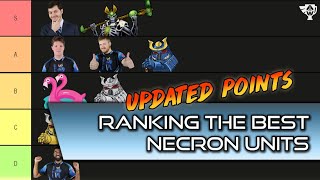 The Art of War's Necron Tier List!