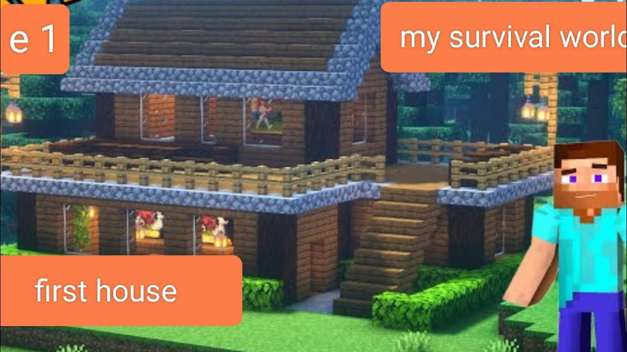 my survival world episode 1 - YouTube