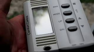 AC Thermostat for camper repair. Micro switch repair.