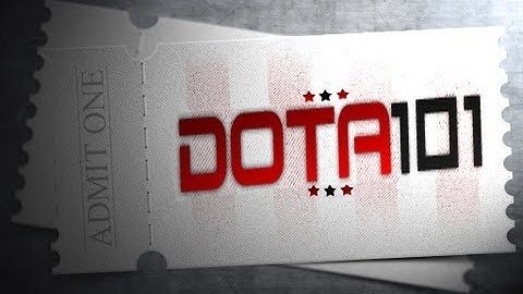 Dota 101 - How to Approach Drafting