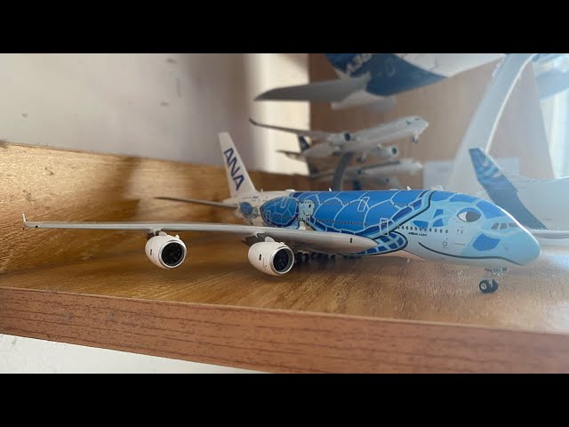 Phoenix 1:400 scale ANA A380-841 (Flying Honu Lani Livery) [HD 